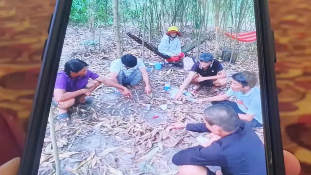 Bắt quả tang 7 người sử dụng ma túy trong rừng tràm ở Tây Ninh