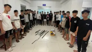 Cần Thơ: 23 thanh thiếu niên đánh nhau, 4 người bị thương