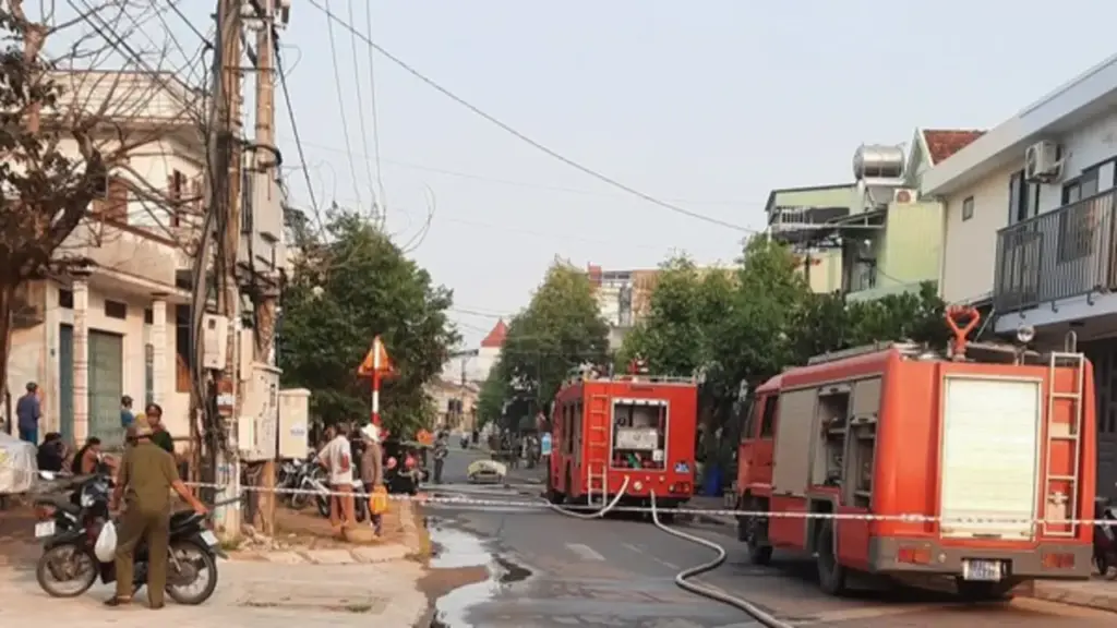 Cháy nhà lúc rạng sáng, cụ ông 90 tuổi tử vong