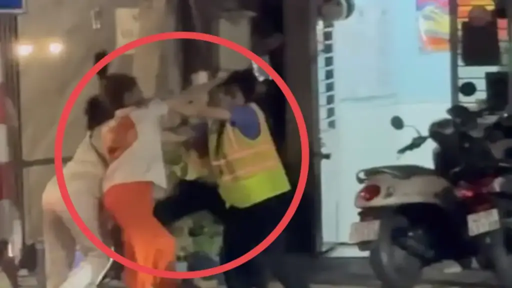 Xác minh clip nữ nhân viên gác chắn ở Thanh Khê, Đà Nẵng bị hành hung khi đang làm nhiệm vụ