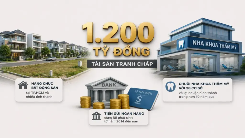Bác sĩ bất ngờ 'vắng mặt không lý do' trong phiên xử ly hôn nghìn tỷ