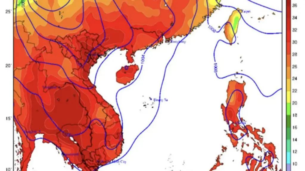 Dự báo thời tiết ngày 22.5: Miền Bắc bước vào đợt nắng nóng mới
