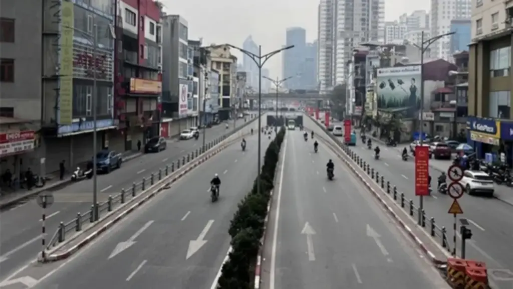 Nghiên cứu tổ chức giao thông 2 tuyến đường lớn ở Hà Nội như đường Cộng Hòa