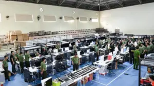 Cận cảnh 'đại bản doanh' của nhóm lừa đảo 'chuồn' từ Campuchia sang Việt Nam