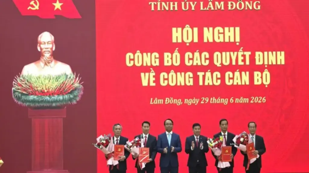 Lâm Đồng tiếp tục điều động, bổ nhiệm nhiều cán bộ chủ chốt
