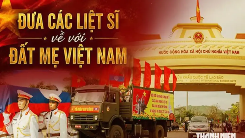 Đưa các liệt sĩ về với đất mẹ Việt Nam