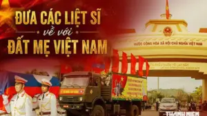 Đưa các liệt sĩ về với đất mẹ Việt Nam